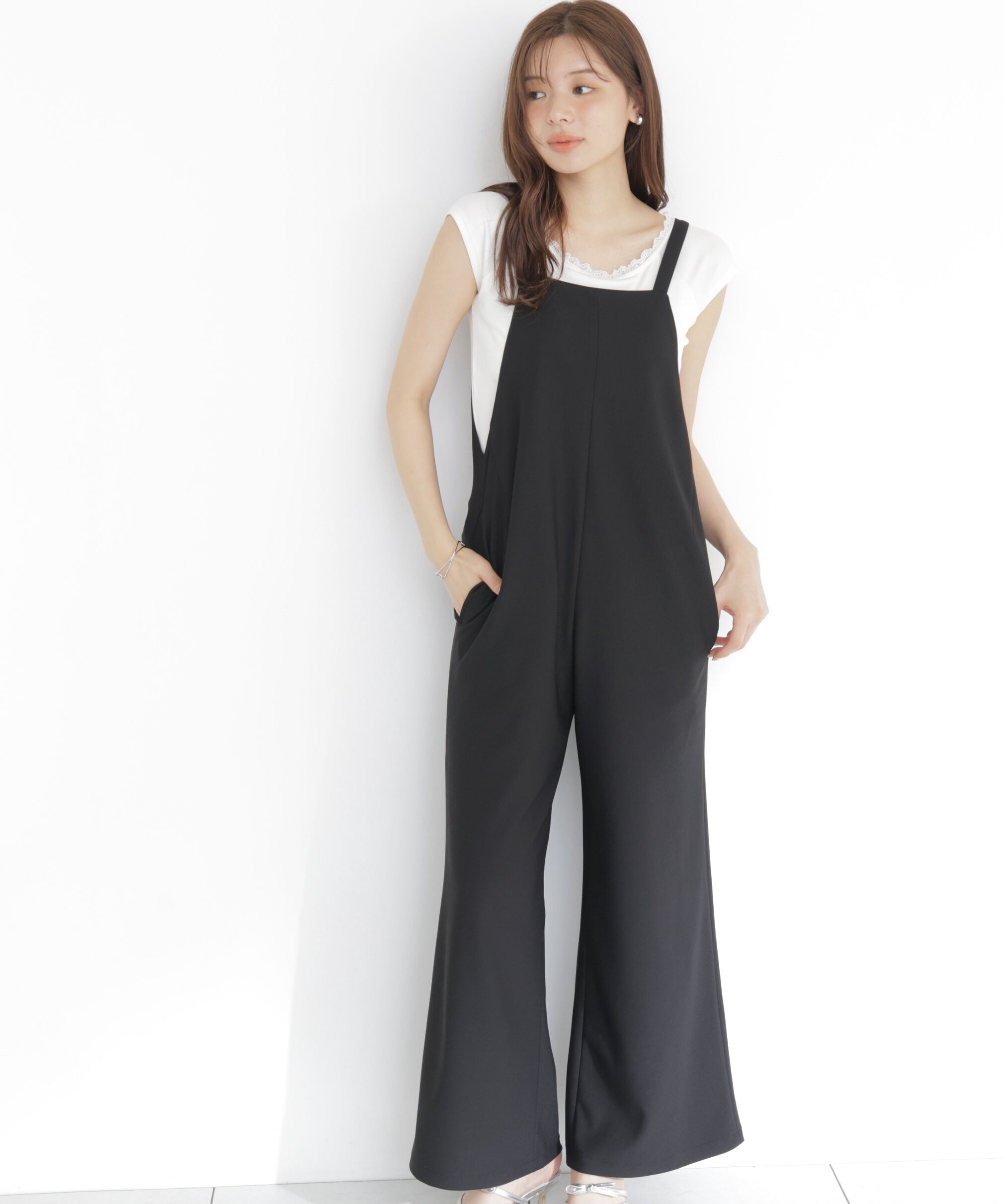 PROPORTION BODY DRESSING「＜a/mie＞イージーオーバーオール」|ワンピース|