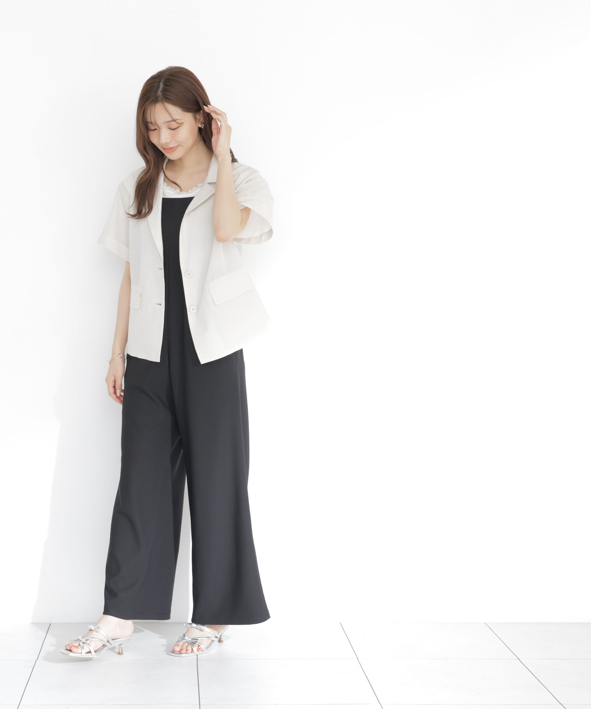 PROPORTION BODY DRESSING「＜a/mie＞イージーオーバーオール」|ワンピース|