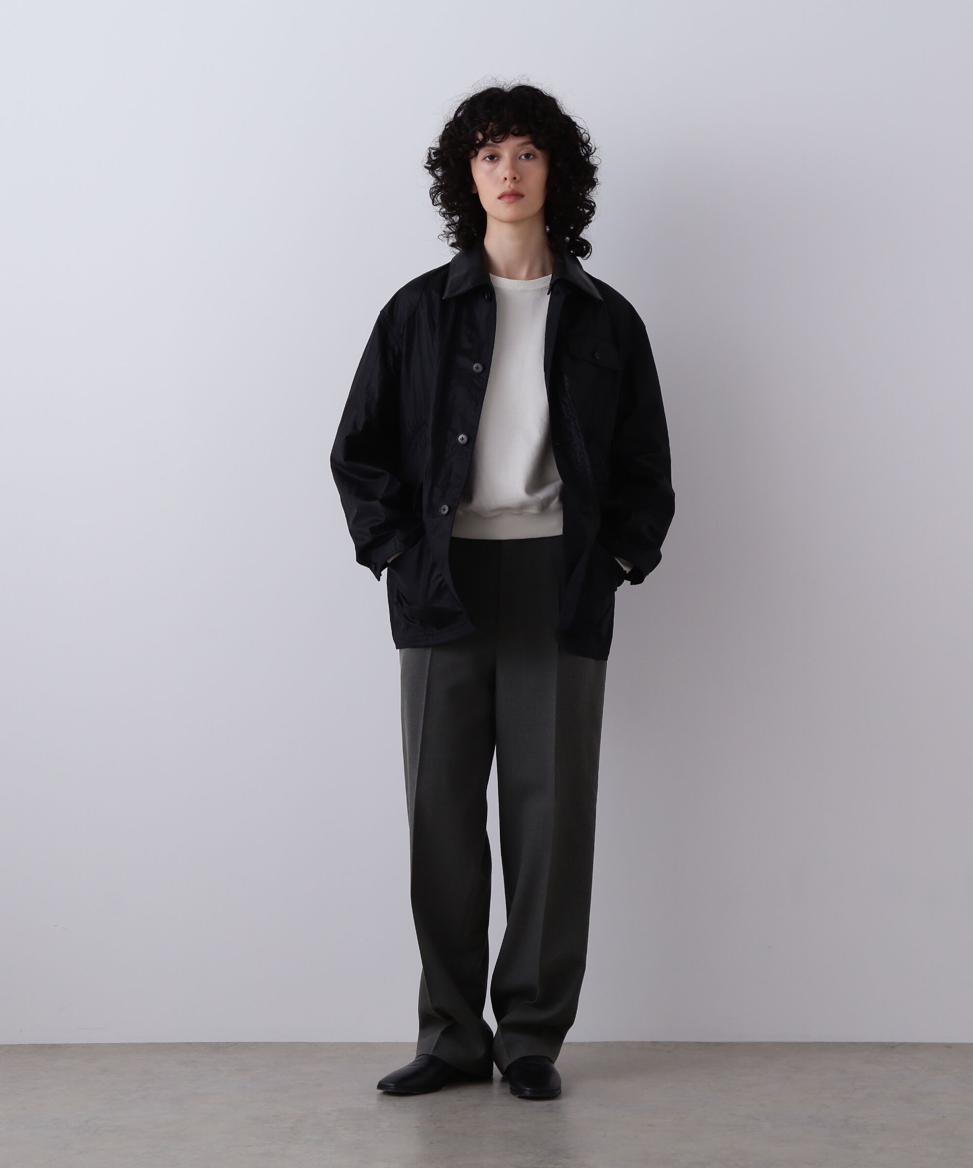 YLEVE 「YLEVE / ORGANIC COTTON SUN FADED SWEAT PULLOVER」|Tシャツ・カットソー|