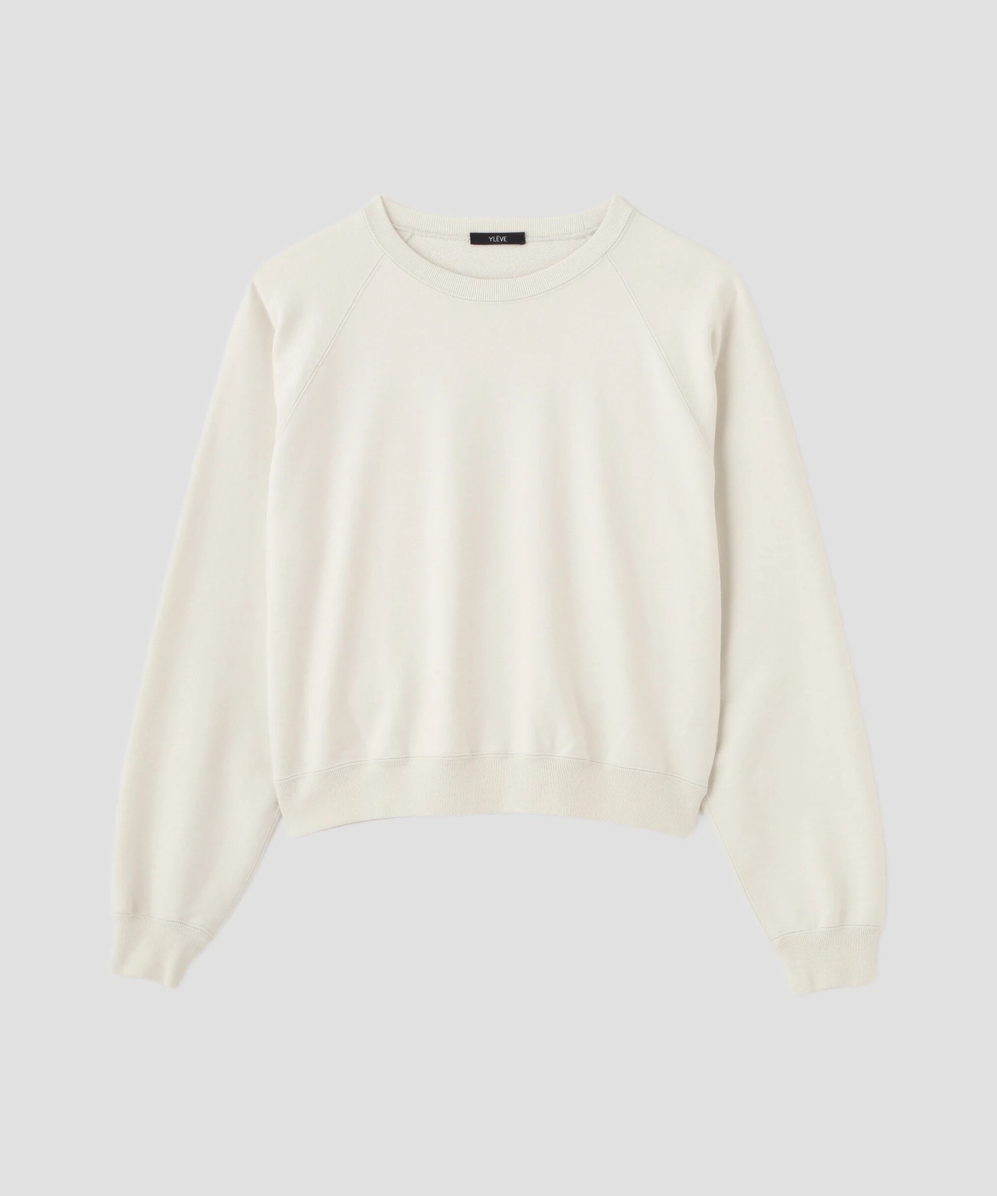 YLEVE 「YLEVE / ORGANIC COTTON SUN FADED SWEAT PULLOVER」|Tシャツ・カットソー|