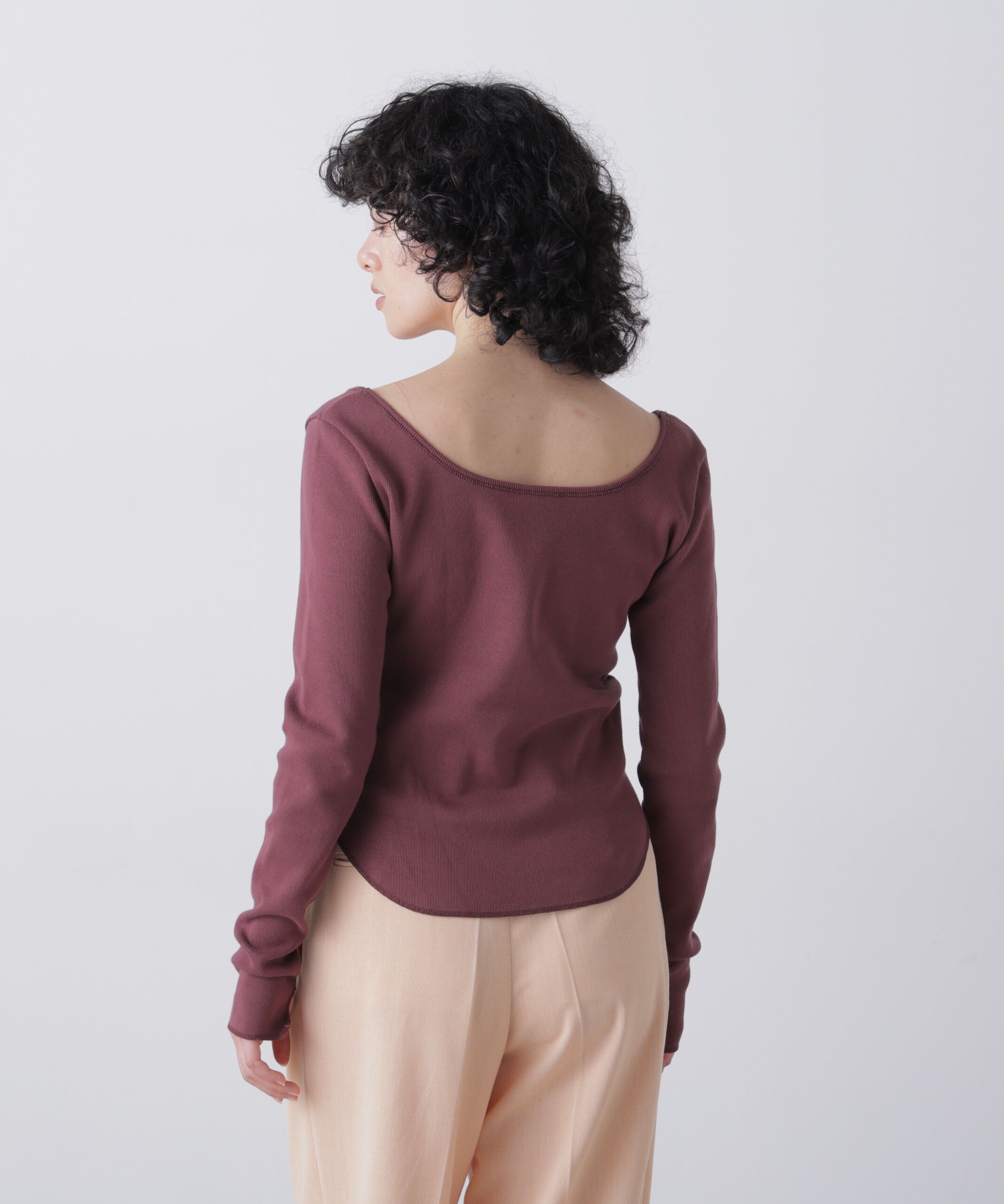YLEVE 「YLEVE / COTTON RIB LONG-SLEEVE T」|Tシャツ・カットソー|