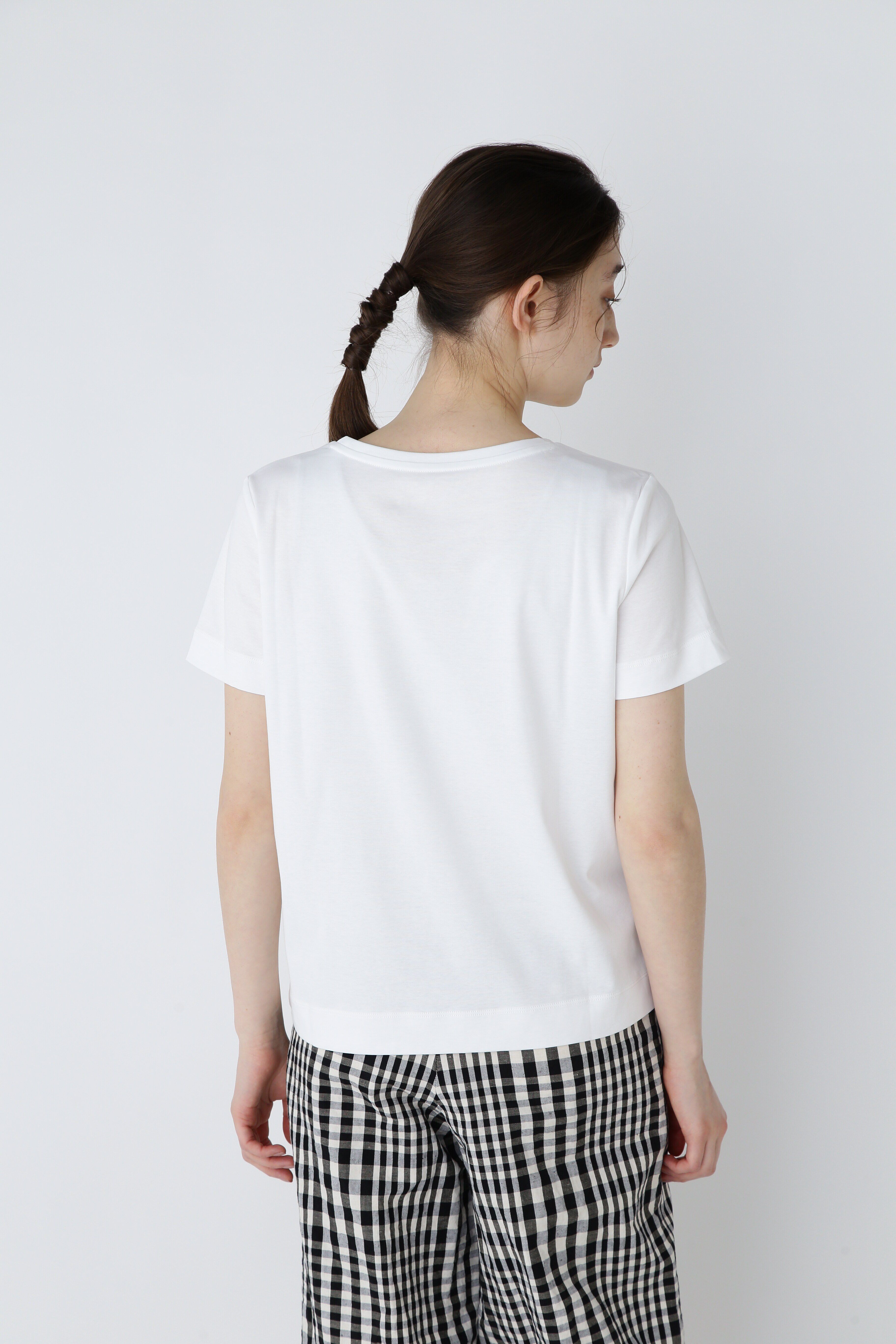 「オーガニックコットンスムース半袖Ｔシャツ」|Tシャツ・カットソー|