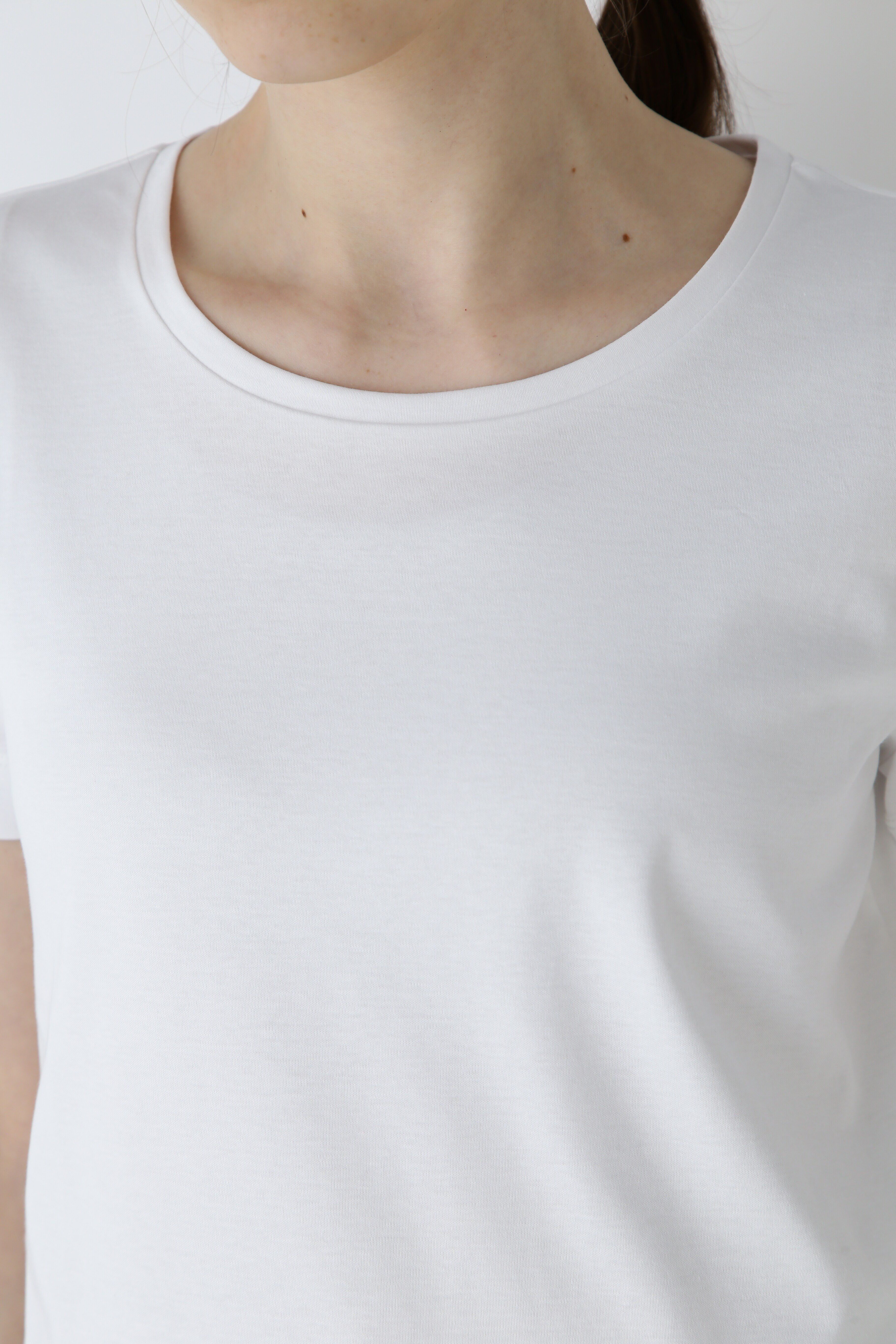  「オーガニックコットンスムース半袖Ｔシャツ」|Tシャツ・カットソー|
