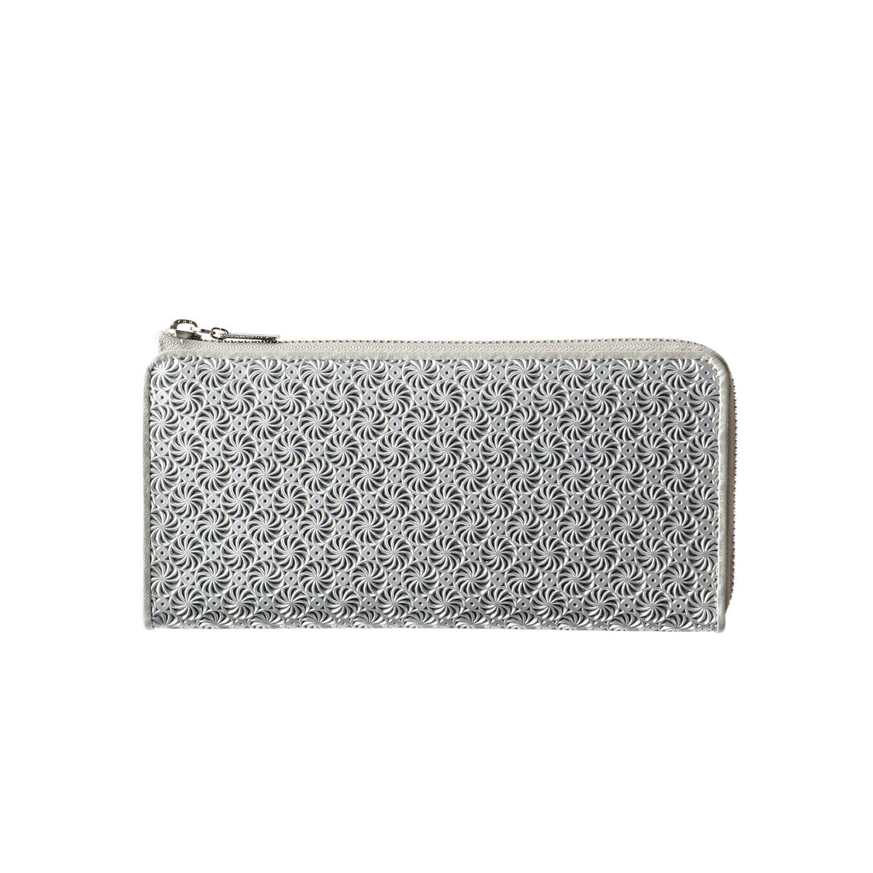 HIROKO HAYASHI「GIRASOLE（ジラソーレ）ファスナー式長財布」|財布|シルバー(152)