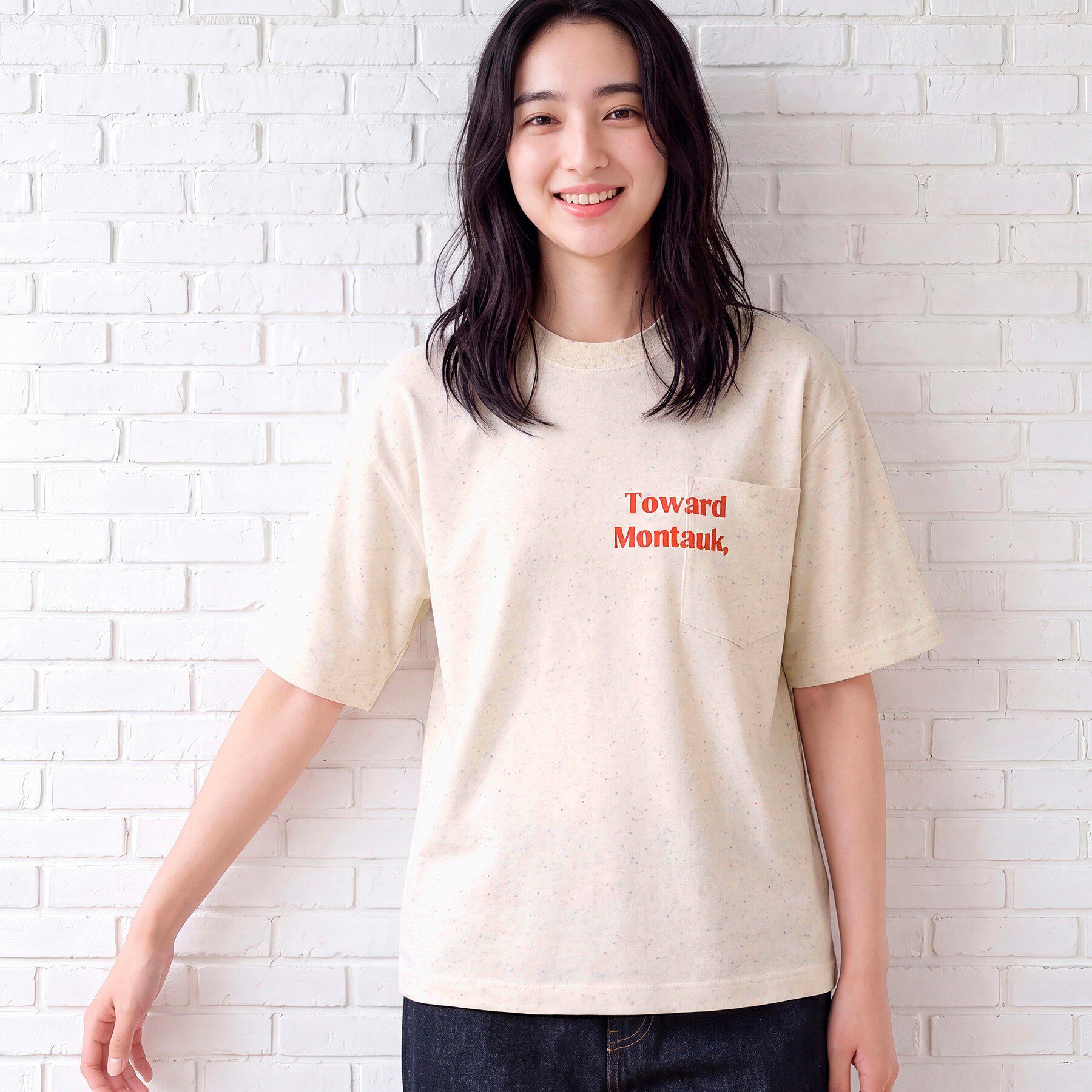 Dessin「カラーネップ ポケットTシャツ」|Tシャツ・カットソー|