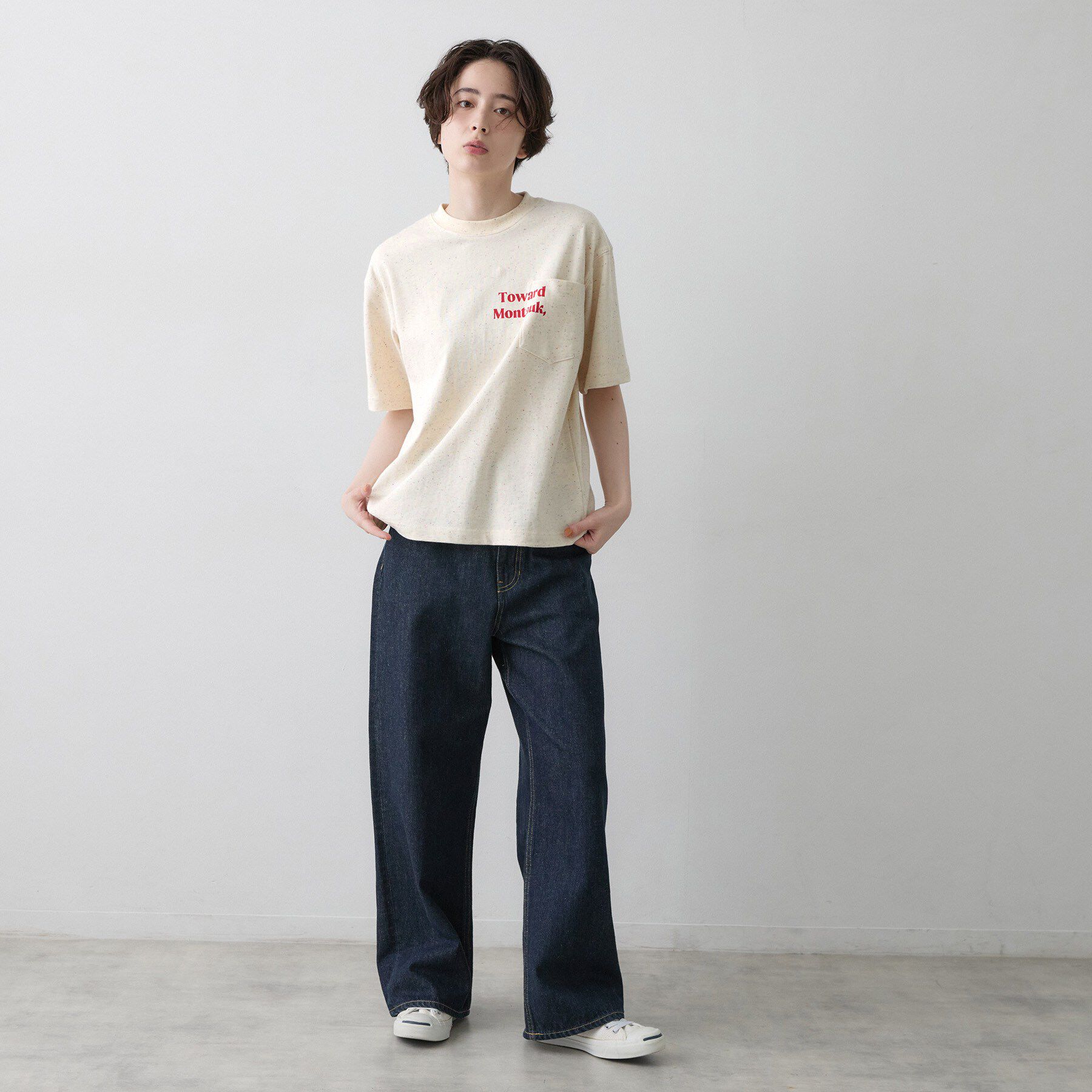 Dessin「カラーネップ ポケットTシャツ」|Tシャツ・カットソー|