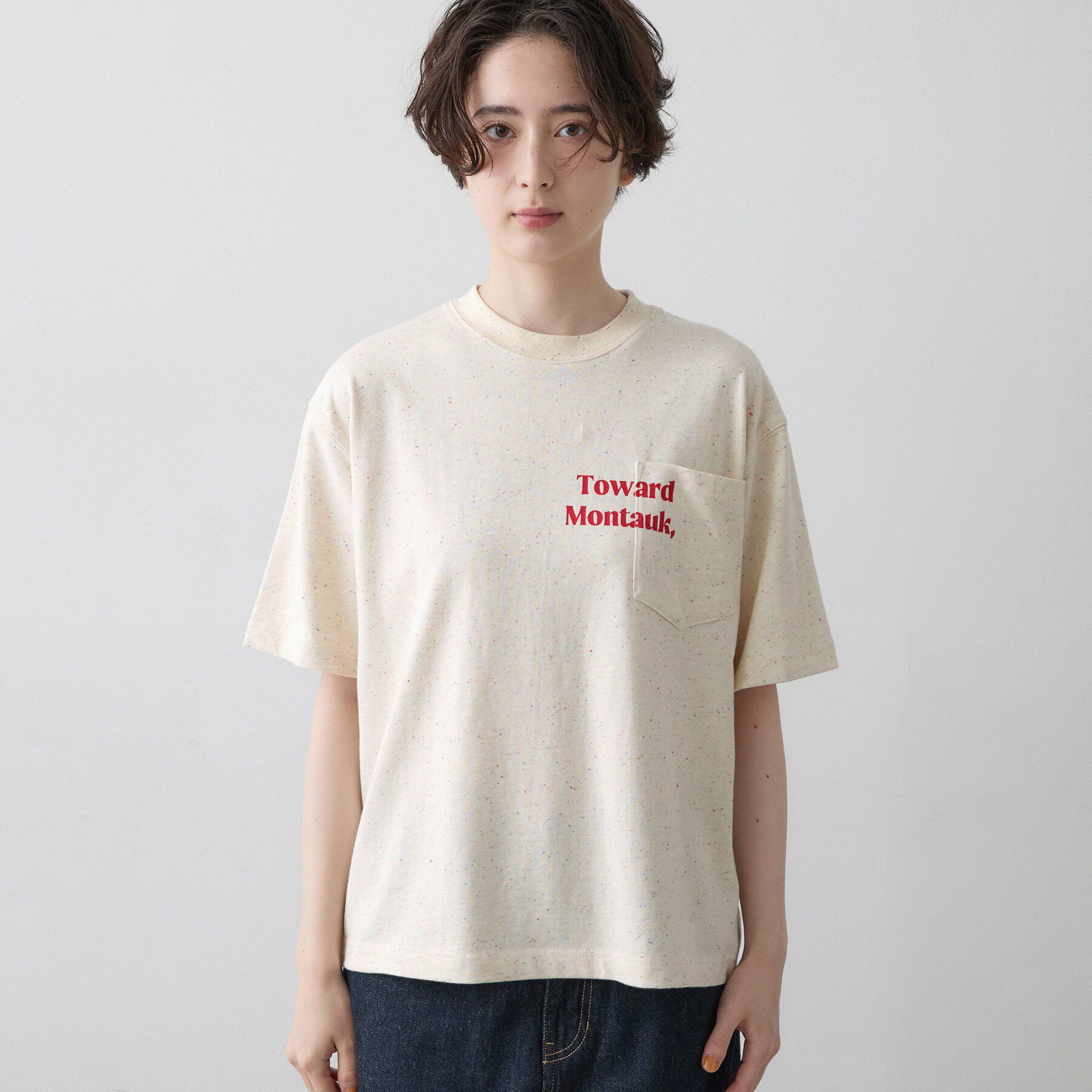 Dessin「カラーネップ ポケットTシャツ」|Tシャツ・カットソー|