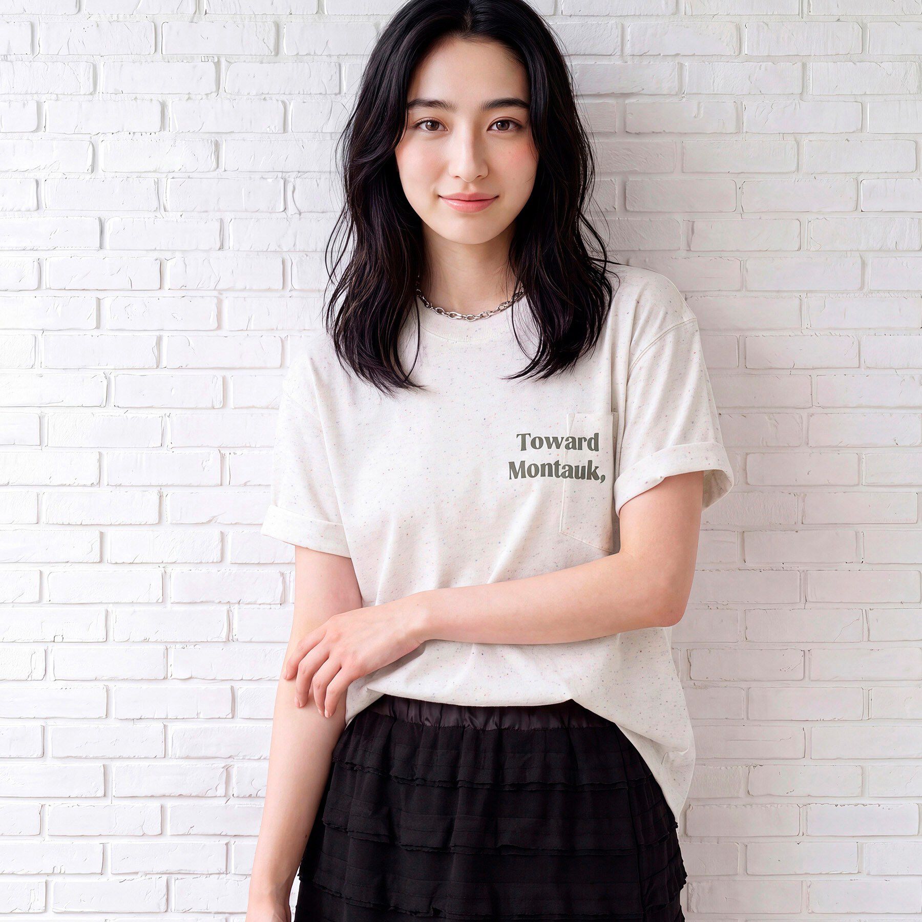 Dessin「カラーネップ ポケットTシャツ」|Tシャツ・カットソー|