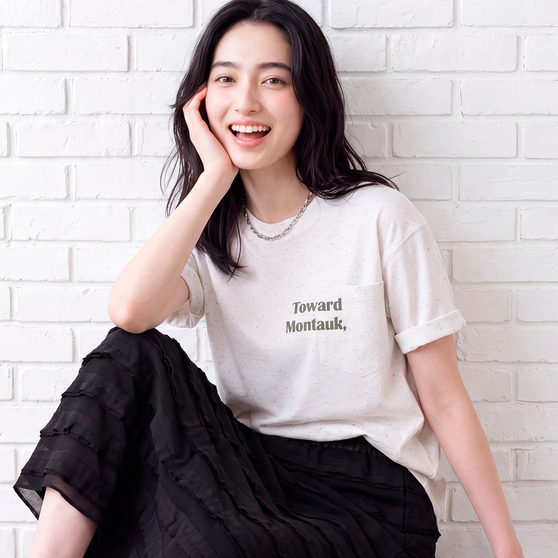 Dessin「カラーネップ ポケットTシャツ」|Tシャツ・カットソー|