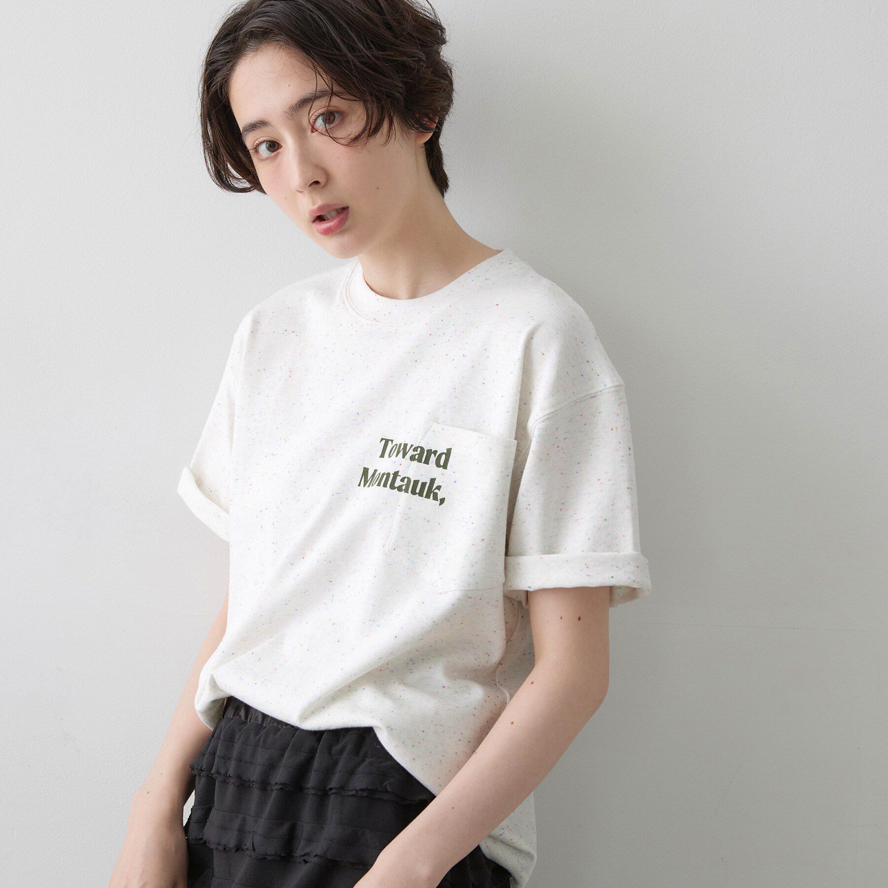 Dessin「カラーネップ ポケットTシャツ」|Tシャツ・カットソー|