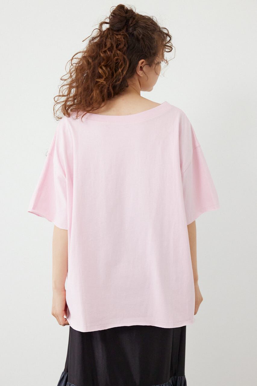 RODEO CROWNS「ピグメントルーズオフショルTシャツ」|Tシャツ・カットソー|
