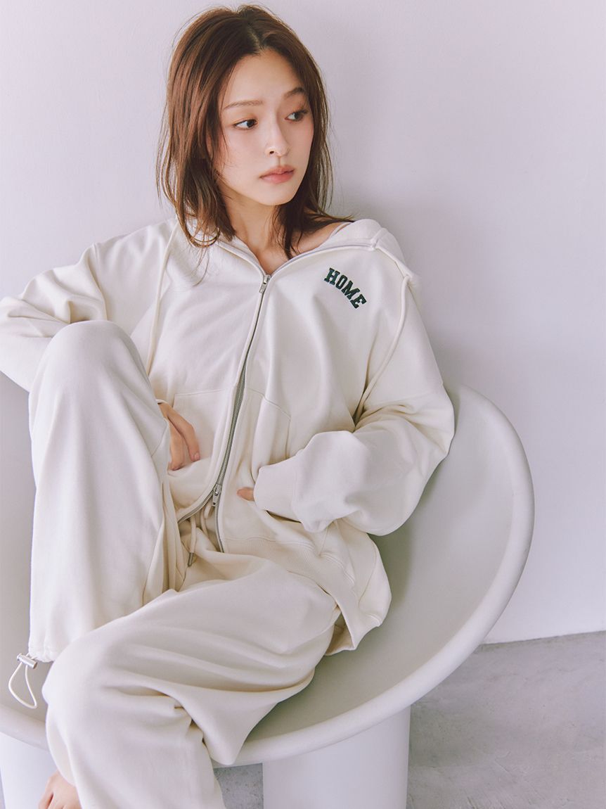SNIDEL HOME「【SNIDEL HOME &times; 新木優子】スウェットプルオーバー」|ルームウェア|