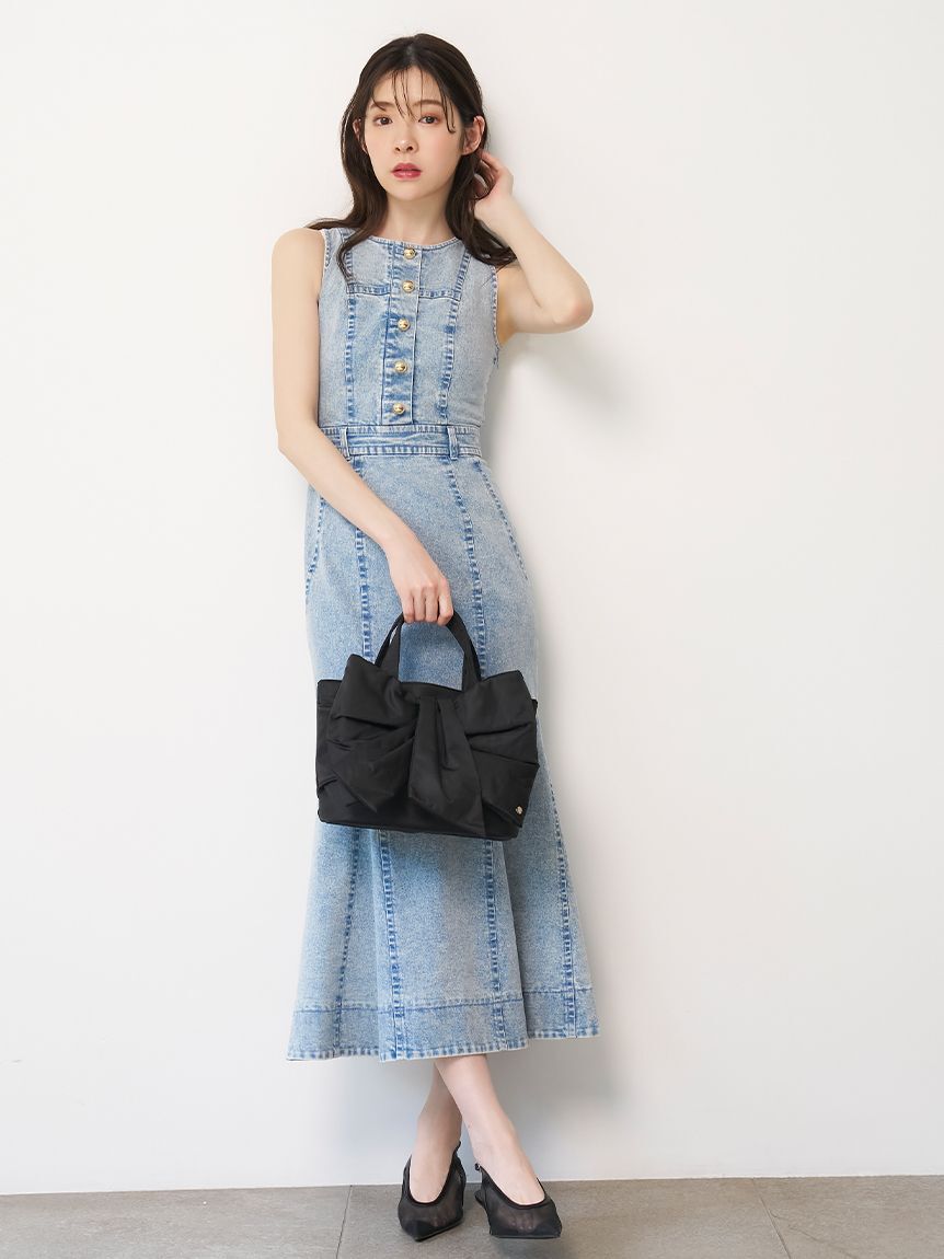 SNIDEL HOME「デザインリボンバッグ」|トートバッグ|