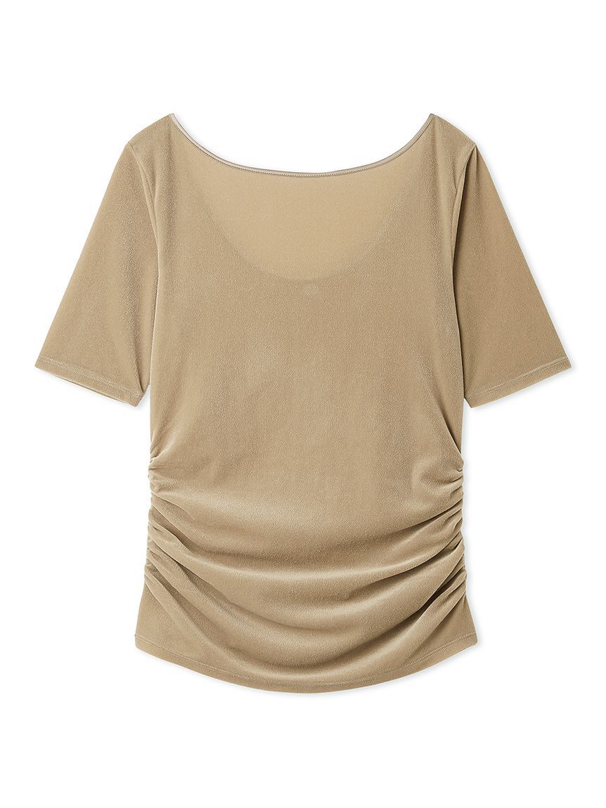 FRAY I.D「シアーベロアバックオープンTシャツ」|Tシャツ・カットソー|BRW
