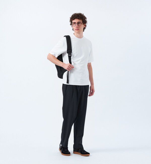 MACKINTOSH PHILOSOPHY「【TROTTER with MOONRAKERS 】トロッター オーバーサイズTシャツ ムーンテックジャージー」|Tシャツ・カットソー|
