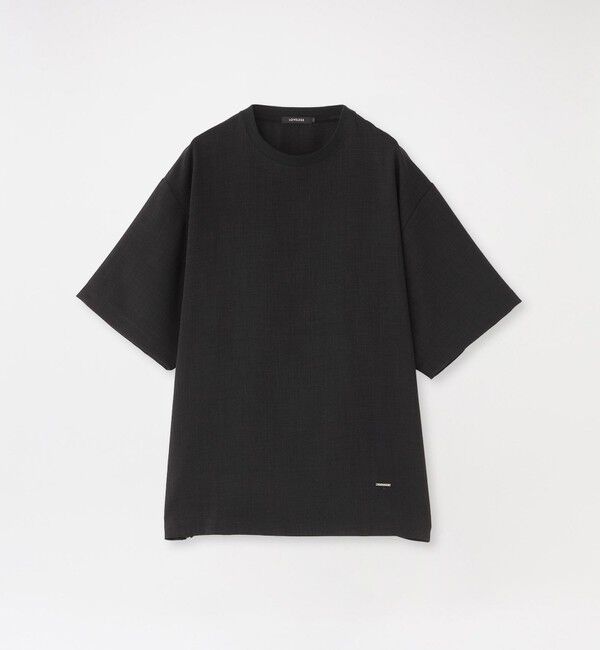  「【Safari Lounge別注】リネンライクオーバーTシャツ」|Tシャツ・カットソー|ブラック