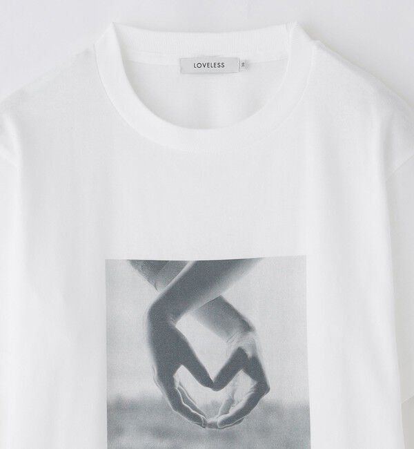  「フォトプリントTシャツ【Hand in Heart】」|Tシャツ・カットソー|