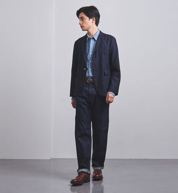 UNITED ARROWS「<HAND ROOM (ハンドルーム）> ストレート デニム」|チノ|