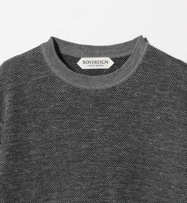 UNITED ARROWS「＜SOVEREIGN＞ハニカム ニットTシャツ」|Tシャツ・カットソー|