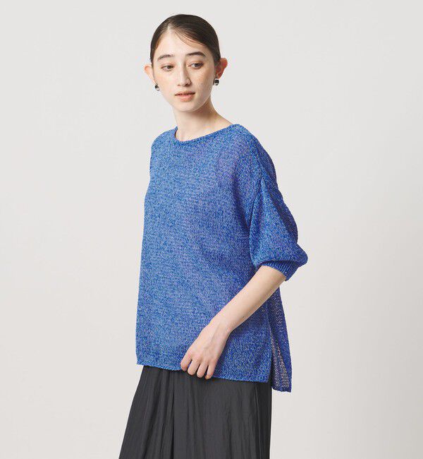 UNITED ARROWS「ペーパー プルオーバー ニット」|ニット・セーター|