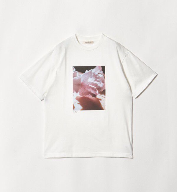 AEWEN MATOPH「＜Kei Sakakura for AEWEN MATOPH＞フォトTシャツ Sweet pea vein 」|Tシャツ・カットソー|WHITE