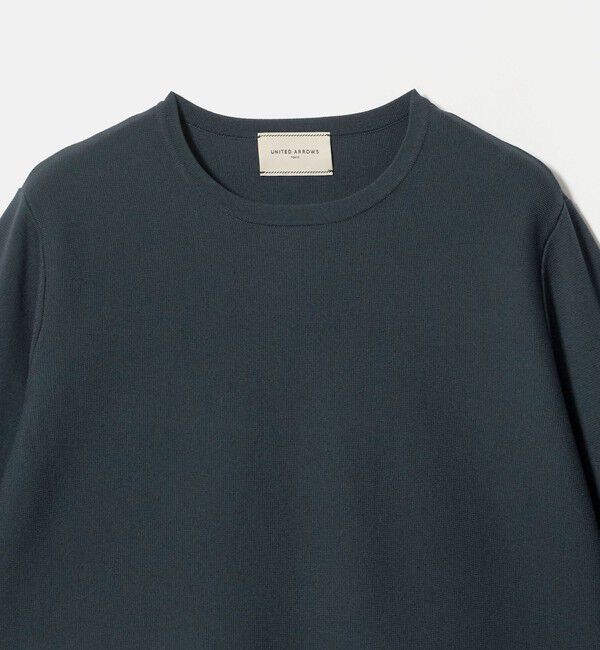 UNITED ARROWS「オーガンジー レース コンビ ニット ‐ウォッシャブル‐」|ニット・セーター|