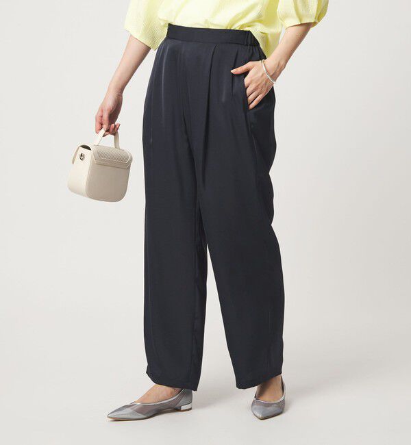 UNITED ARROWS green label relaxing「サテン パンツ」|その他|