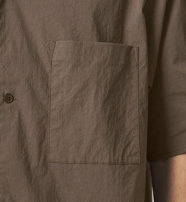 UNITED ARROWS green label relaxing「WONDER CLOTH オープンカラー 3ポケット 半袖シャツ -ストレッチ・接触冷感・吸水速乾-」|シャツ・ブラウス|