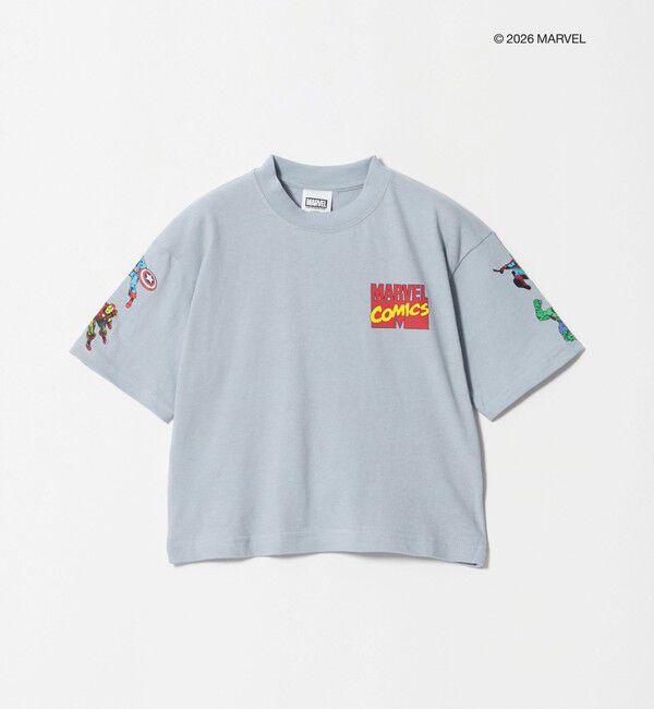 UNITED ARROWS green label relaxing「【別注】＜URBAMENT＞MARVEL Tシャツ / キッズ 100cm-130cm」|Tシャツ・カットソー|LT.BLUE