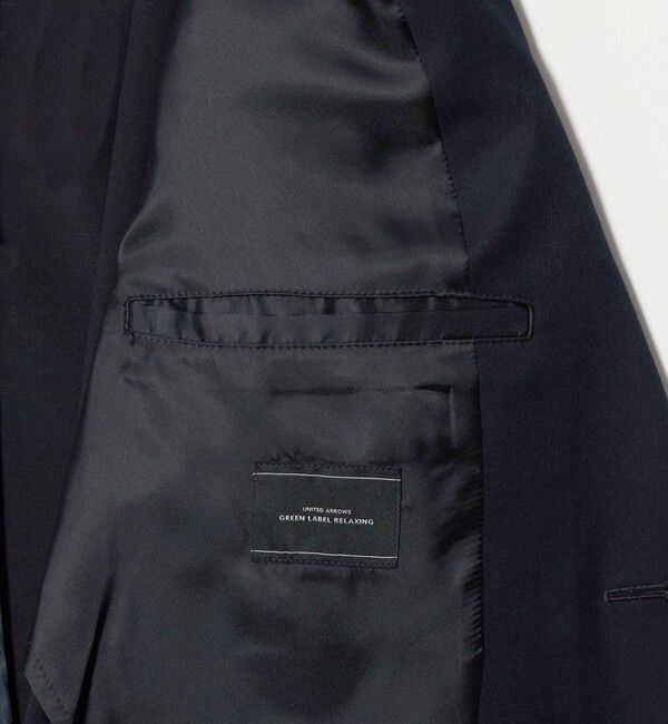UNITED ARROWS green label relaxing「ウォッシャブル サージ ナロー ジャケット -２WAYストレッチ-」|テーラードジャケット|