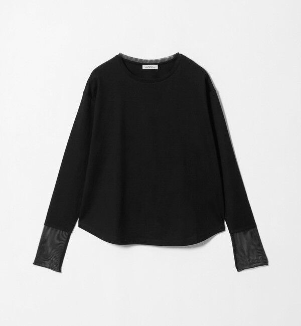 UNITED ARROWS green label relaxing「ソデ チュール プルオーバー カットソー」|Tシャツ・カットソー|