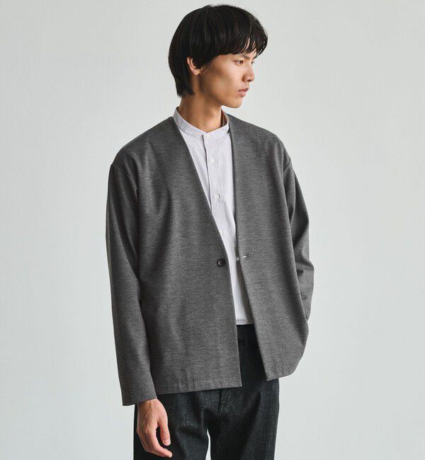 UNITED ARROWS green label relaxing「CARREMAN 1B カーディガン」|カーディガン|DK.GRAY