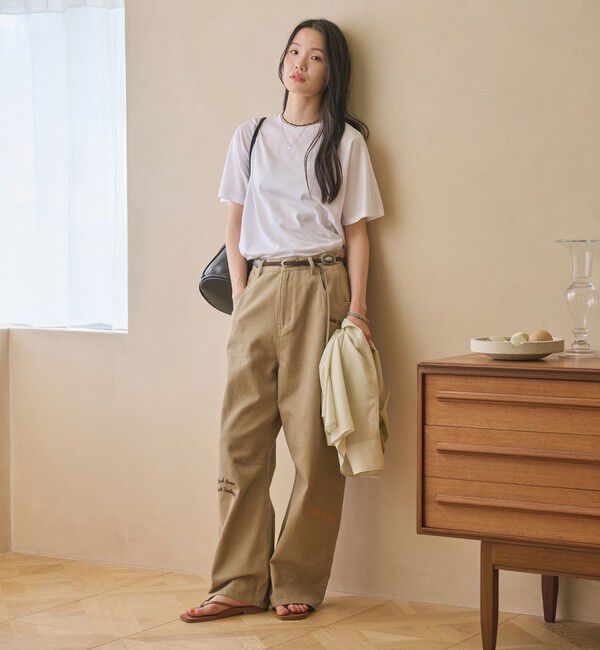 BEAUTY&YOUTH UNITED ARROWS「【WEB限定 Wardrobe DAILY MINIMAL】ドルマンスリーブ Tシャツ」|Tシャツ・カットソー|