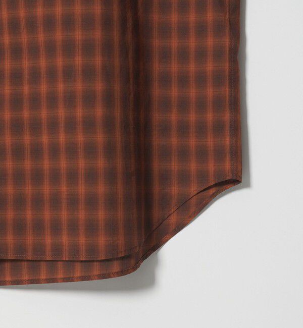 STEVEN ALAN「＜Steven Alan＞ オンブレー チェック レギュラーカラー シャツ」|シャツ・ブラウス|
