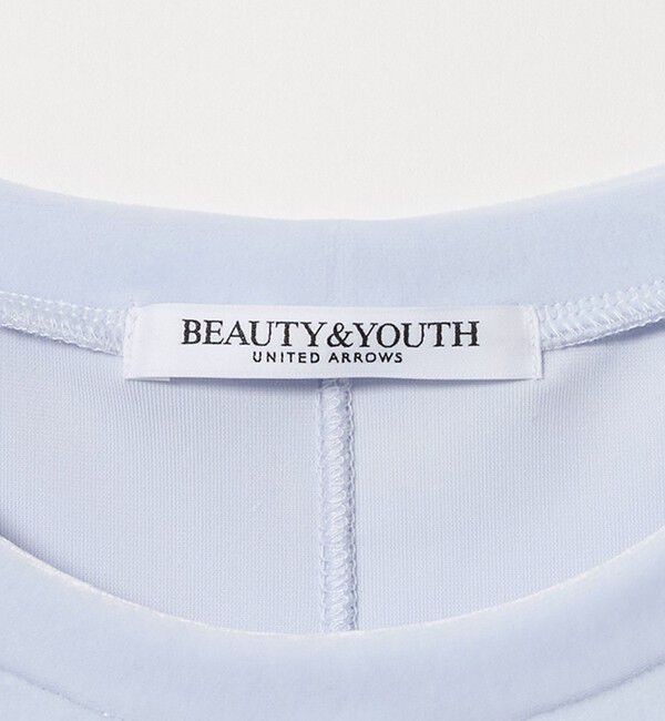BEAUTY&YOUTH UNITED ARROWS「ベロア コンパクト ショートスリーブTシャツ」|Tシャツ・カットソー|