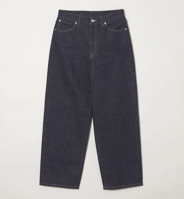STEVEN ALAN「	＜Steven Alan＞ 13.5oz デニム 5ポケット バギー ストレート パンツ」|デニム|NAVY
