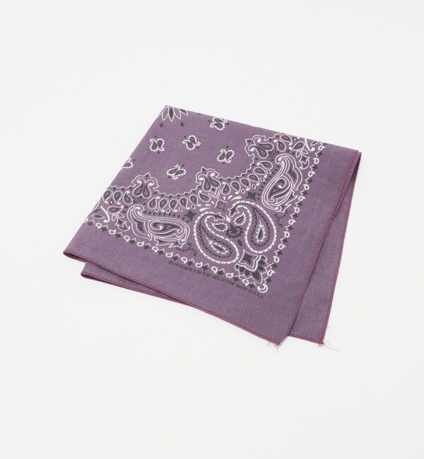 BEAUTY&YOUTH UNITED ARROWS「＜Hav-A-Hank＞ペイズリー バンダナ」|バンダナ・スカーフ|PURPLE