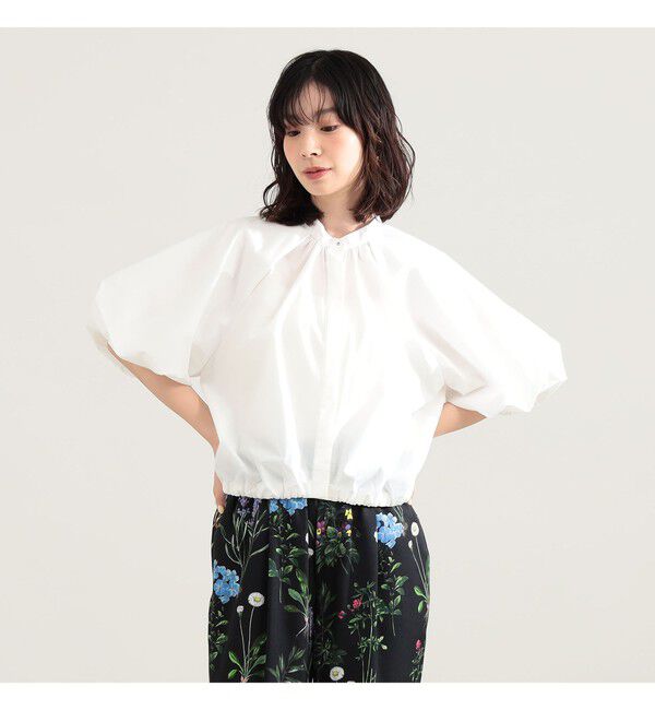 Demi-Luxe BEAMS 「ラグラン パフスリーブ ブラウス」|シャツ・ブラウス|