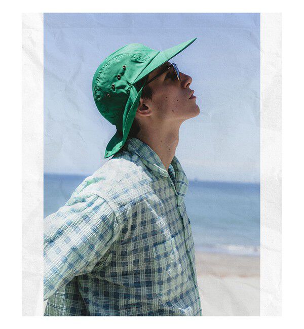 BEAMS PLUS「【別注】Quaker Marine Supply Co. / Neck flap swordfish T/C」|その他|