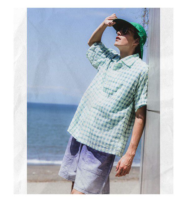 BEAMS PLUS「【別注】Quaker Marine Supply Co. / Neck flap swordfish T/C」|その他|