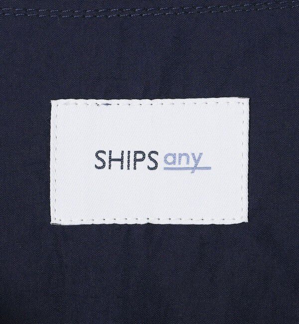 SHIPS any「SHIPS any:〈洗濯機可能〉ワッシャーナイロン ハーフジップ スピンドル アノラック パーカー◆」|その他|