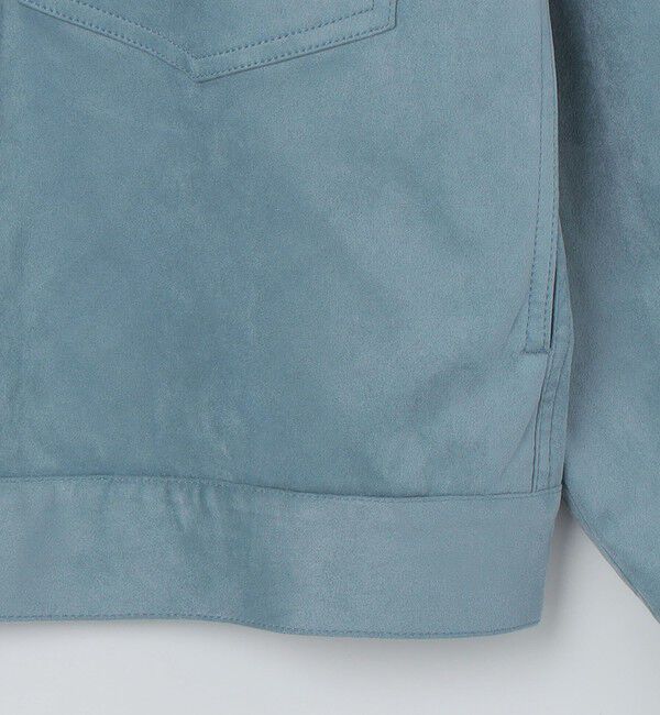 SHIPS「City Ambient Products: フェイクスエード(ポリエステル) G-JACKET」|その他|