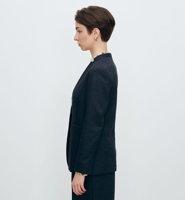 TOMORROWLAND collection「ポリエステルウールモクロディ キザミカラージャケット」|その他|