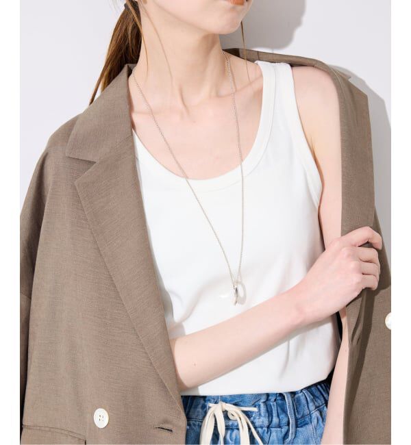 SLOBE IENA「《追加》basic タンクトップ」|タンクトップ|