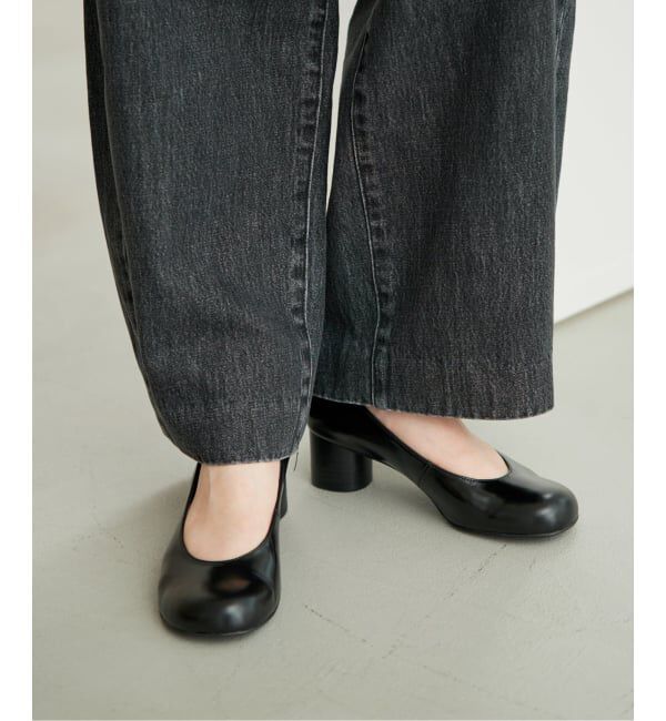 SLOBE IENA「《WEB限定サイズあり》SLOBE オブリークトゥパンプス」|パンプス|