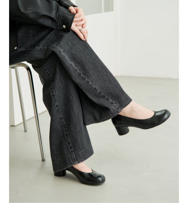 SLOBE IENA「《WEB限定サイズあり》SLOBE オブリークトゥパンプス」|パンプス|