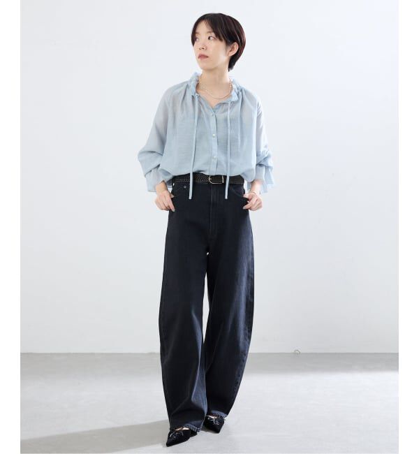 IENA「JAMIRAY/ジャミレイ LEATHER MESH BELT ベルト 254-270801」|ベルト|