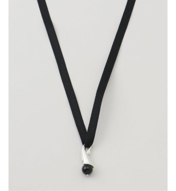 IENA「TEINTE/タント CALLA NECKLACE ネックレス TE-N-CA2605GY」|ネックレス|ブラック
