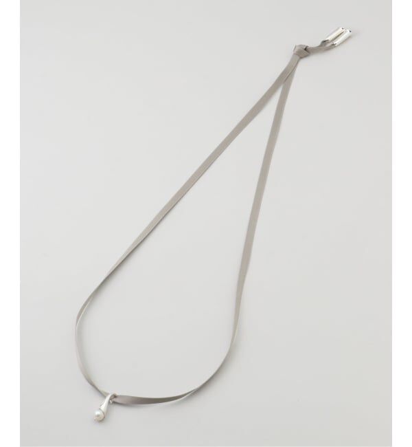 IENA「TEINTE/タント CALLA NECKLACE ネックレス TE-N-CA2605GY」|ネックレス|