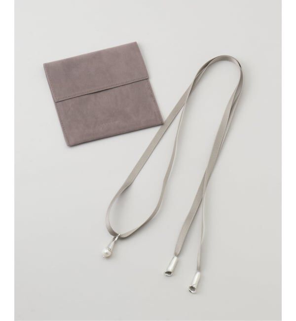 IENA「TEINTE/タント CALLA NECKLACE ネックレス TE-N-CA2605GY」|ネックレス|